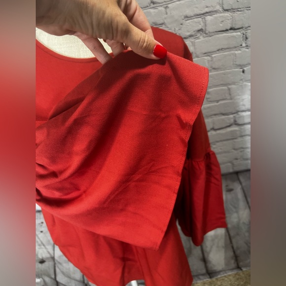 Who what wear rust colored top size large - Picture 2 of 12